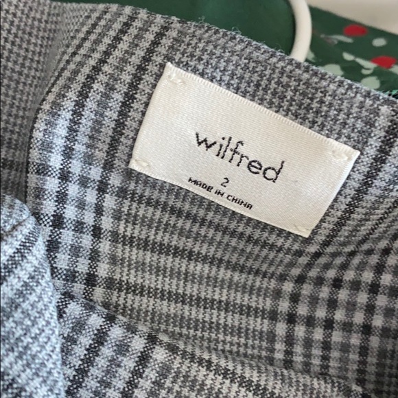 Aritzia | Wilfred Isabelle Dress (Grey/Black) - Picture 2 of 4